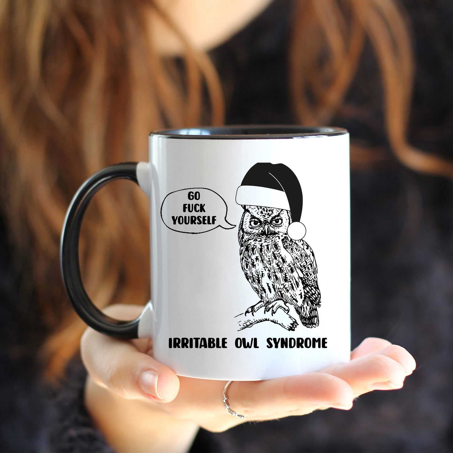 Irritable Owl Syndrome - Christmas Mug