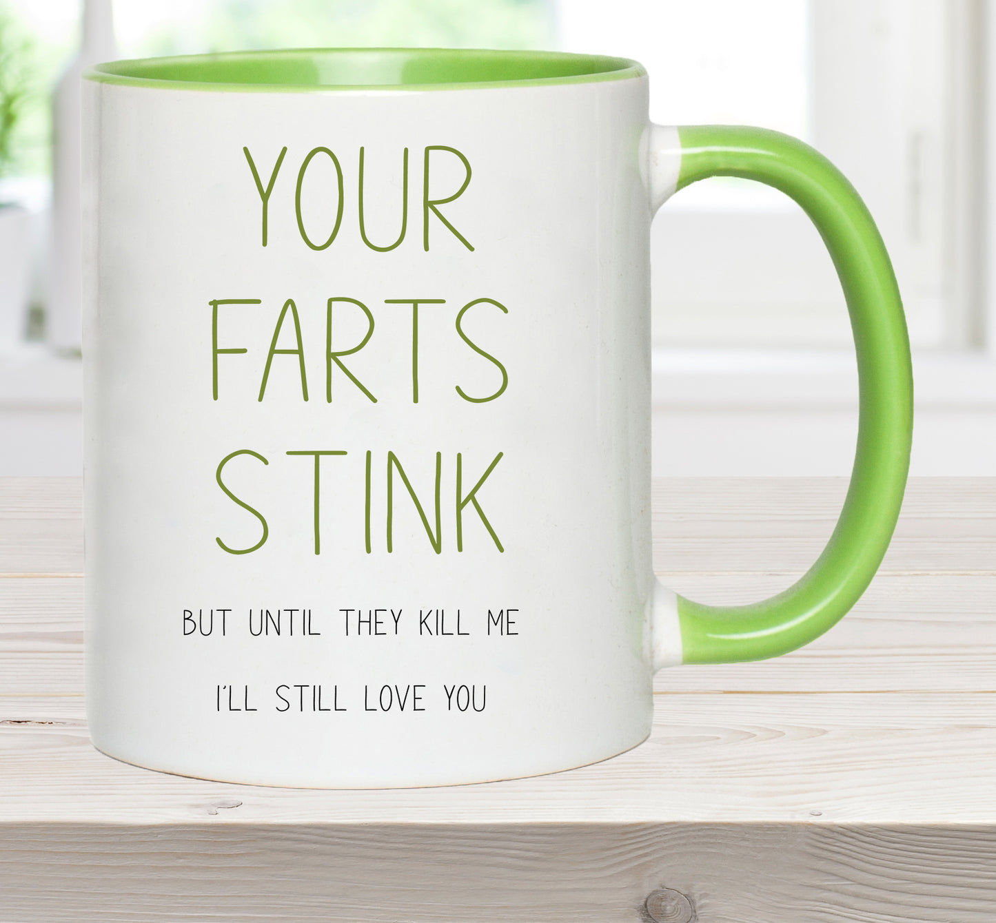 Your Farts Stink - Valentine's Mug