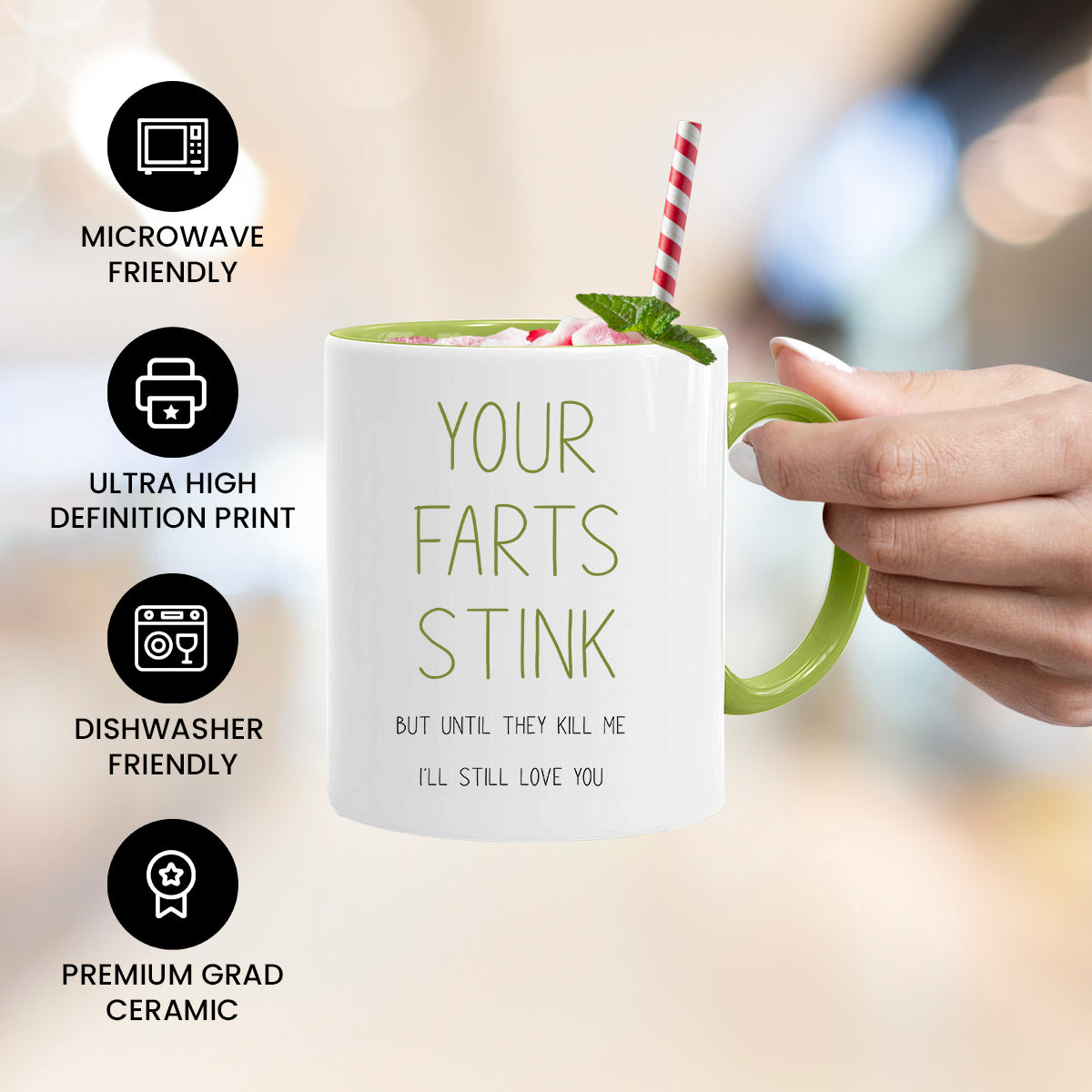 Your Farts Stink - Valentine's Mug