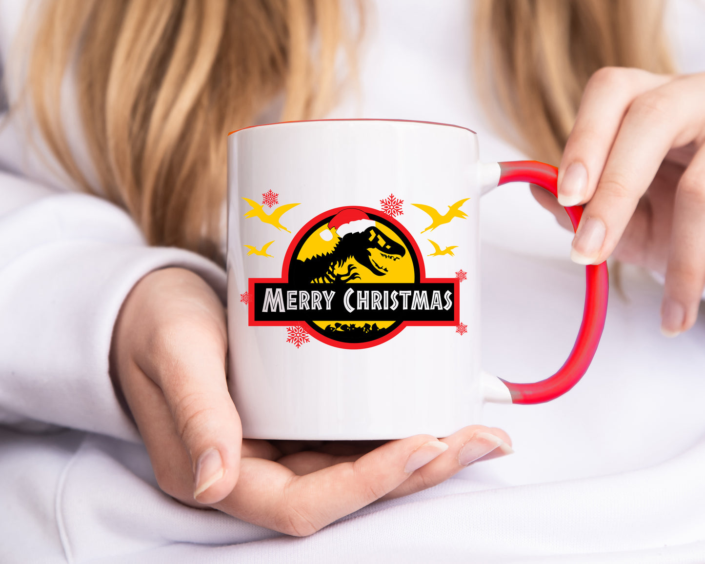 Jurassic Christmas Mug