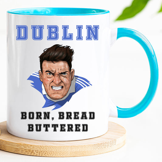 Dublin Born Bread Buttered- Hurling Mug