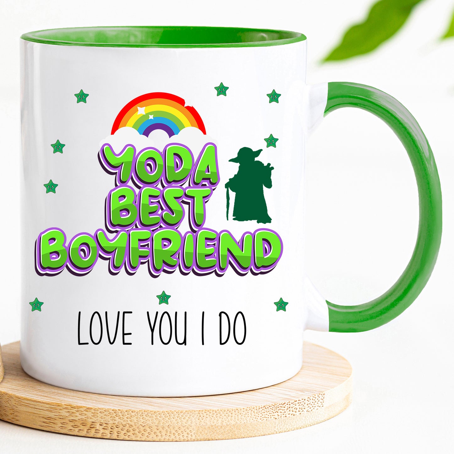 Yoda Best Boyfriend - Valentines' Mug