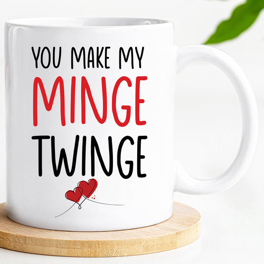 Minge Twinge - Valentine's Mug