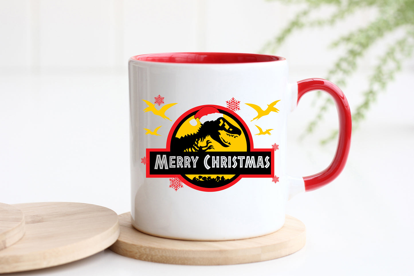 Jurassic Christmas Mug