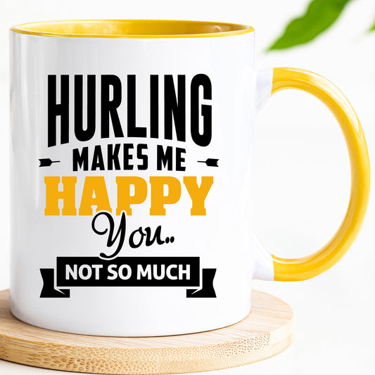 Hurling Makes me happy - Hurling Mug