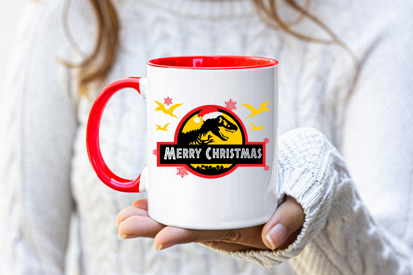 Jurassic Christmas Mug