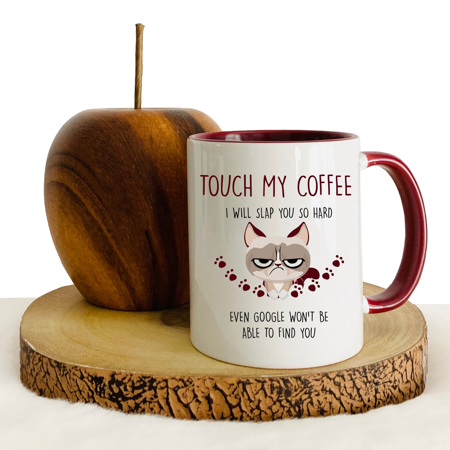 Rude gifts | Touch my coffee Mug