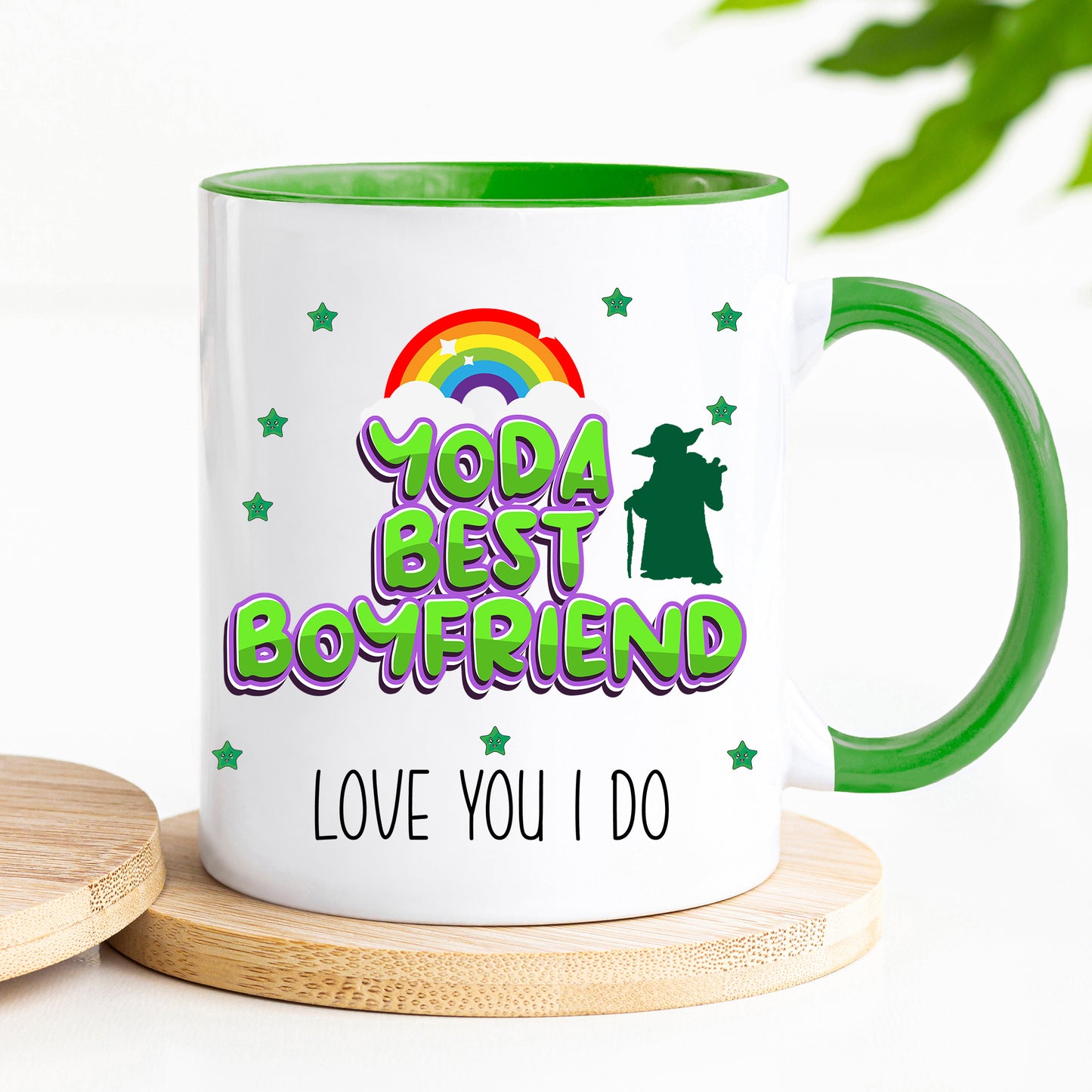 Yoda Best Boyfriend - Valentines' Mug