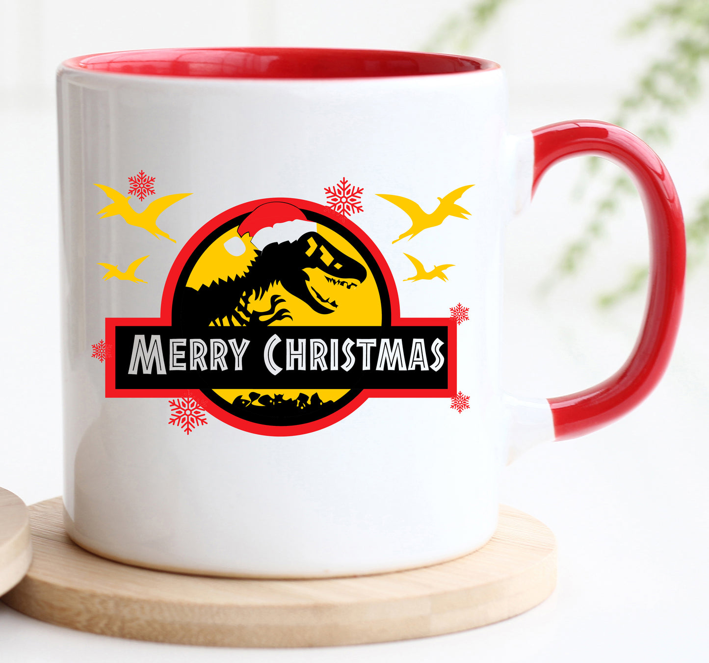 Jurassic Christmas Mug