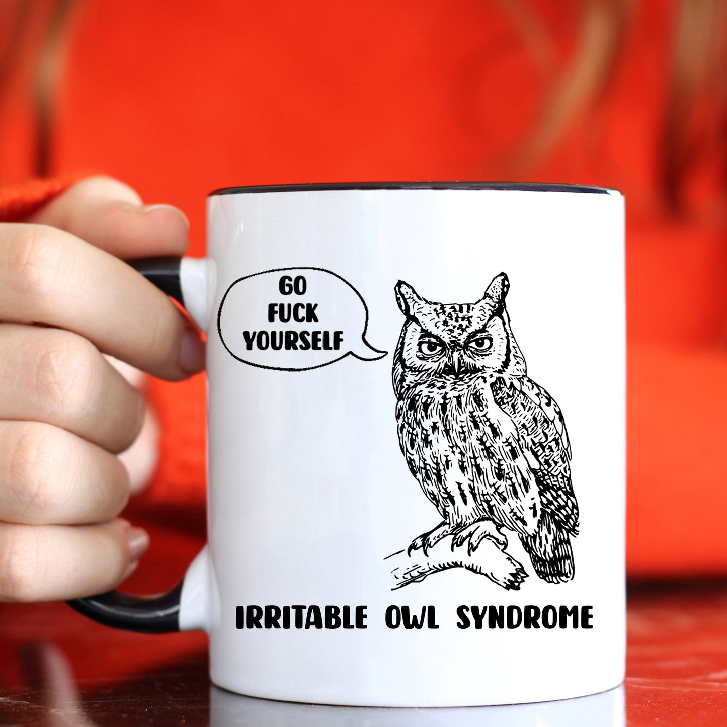 Irritable Owl Syndrome Mug