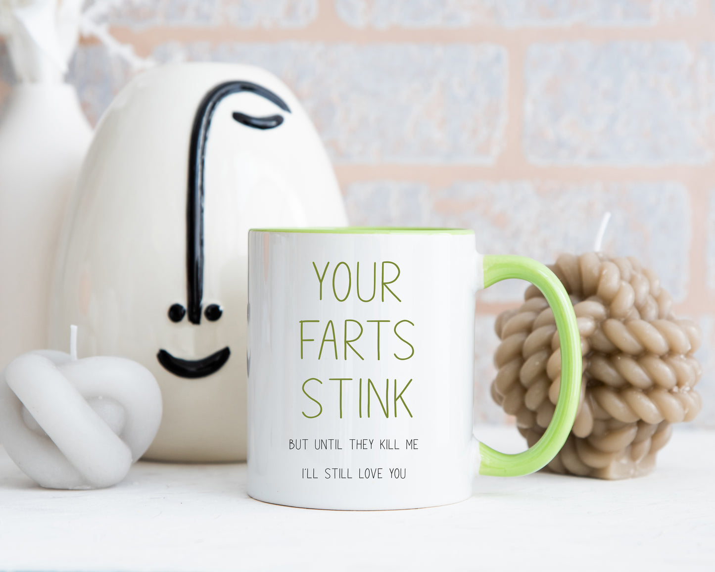 Your Farts Stink - Valentine's Mug