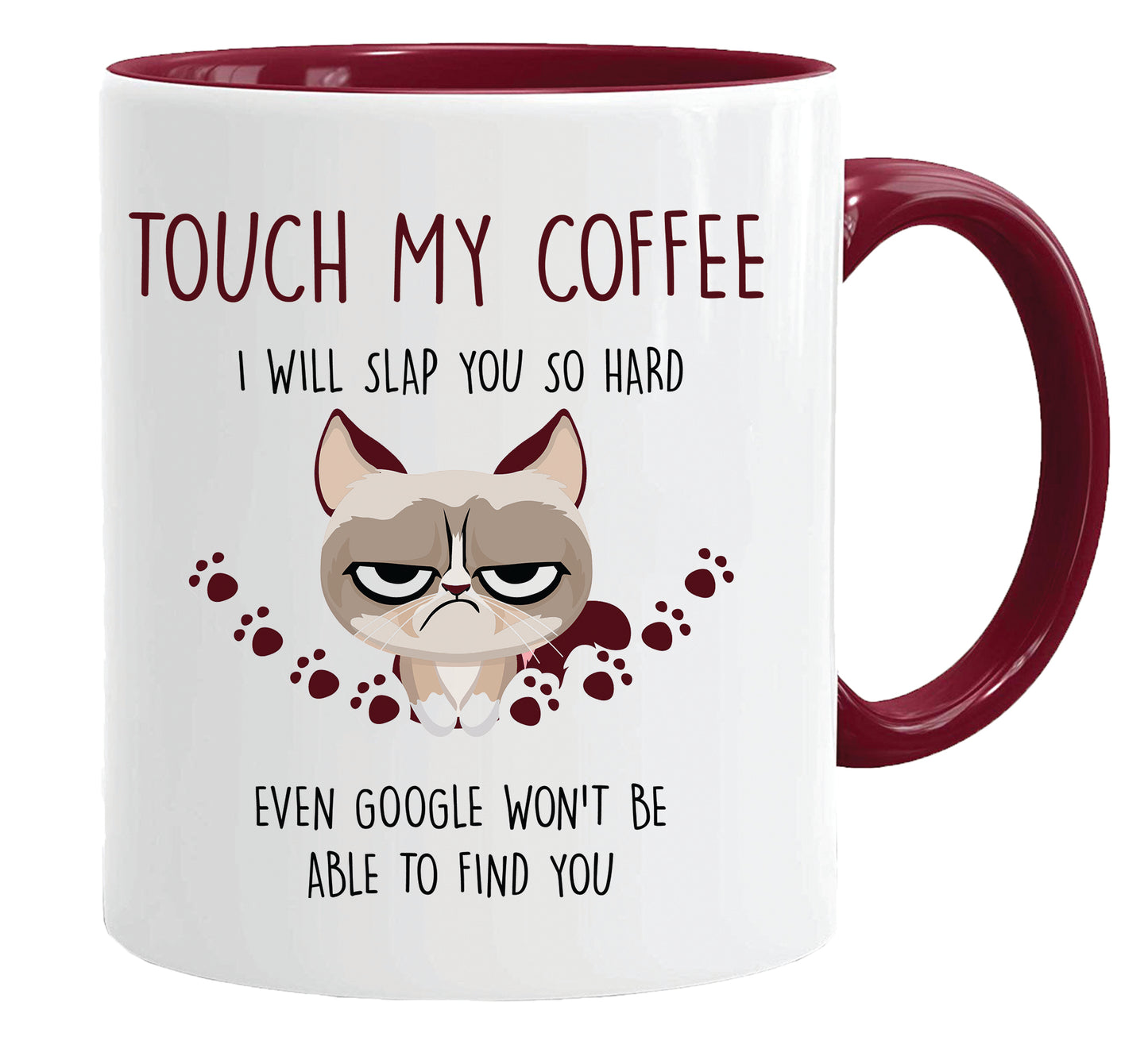 Rude gifts | Touch my coffee Mug