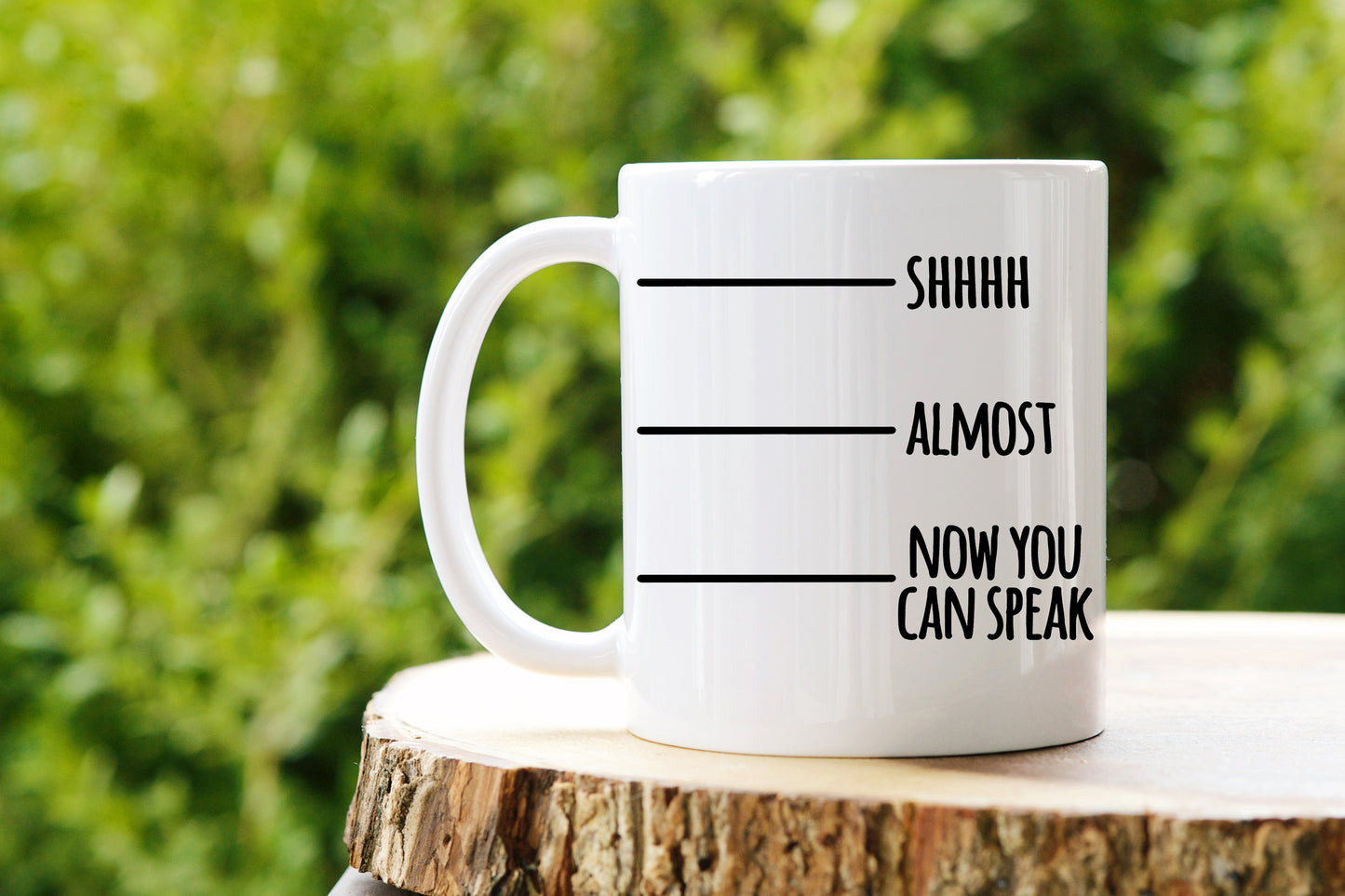 Shhhh Now you can speak - Office Mug