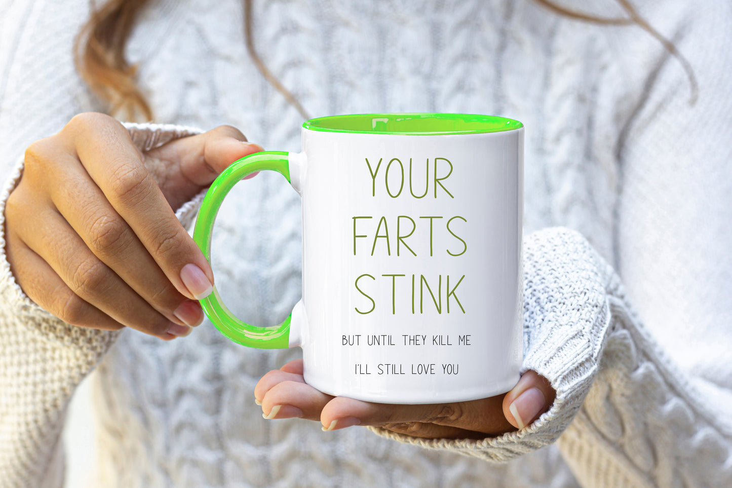 Your Farts Stink - Valentine's Mug