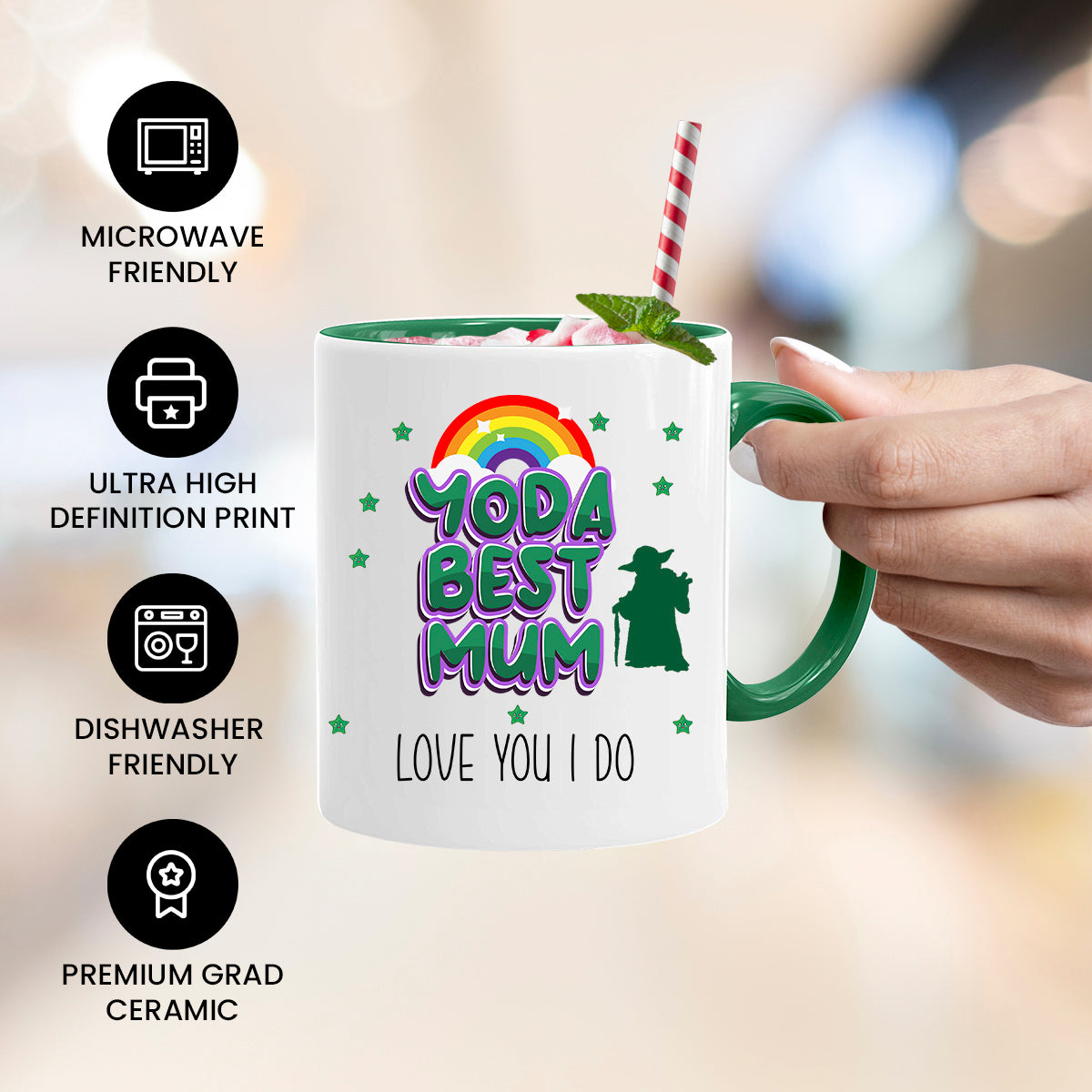 Yoda Best Mum - Novelty Mum Mug