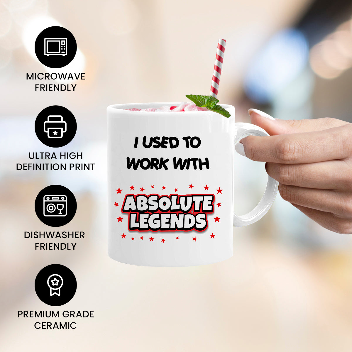 Work Leaving Gifts - Absolute Legends Mug