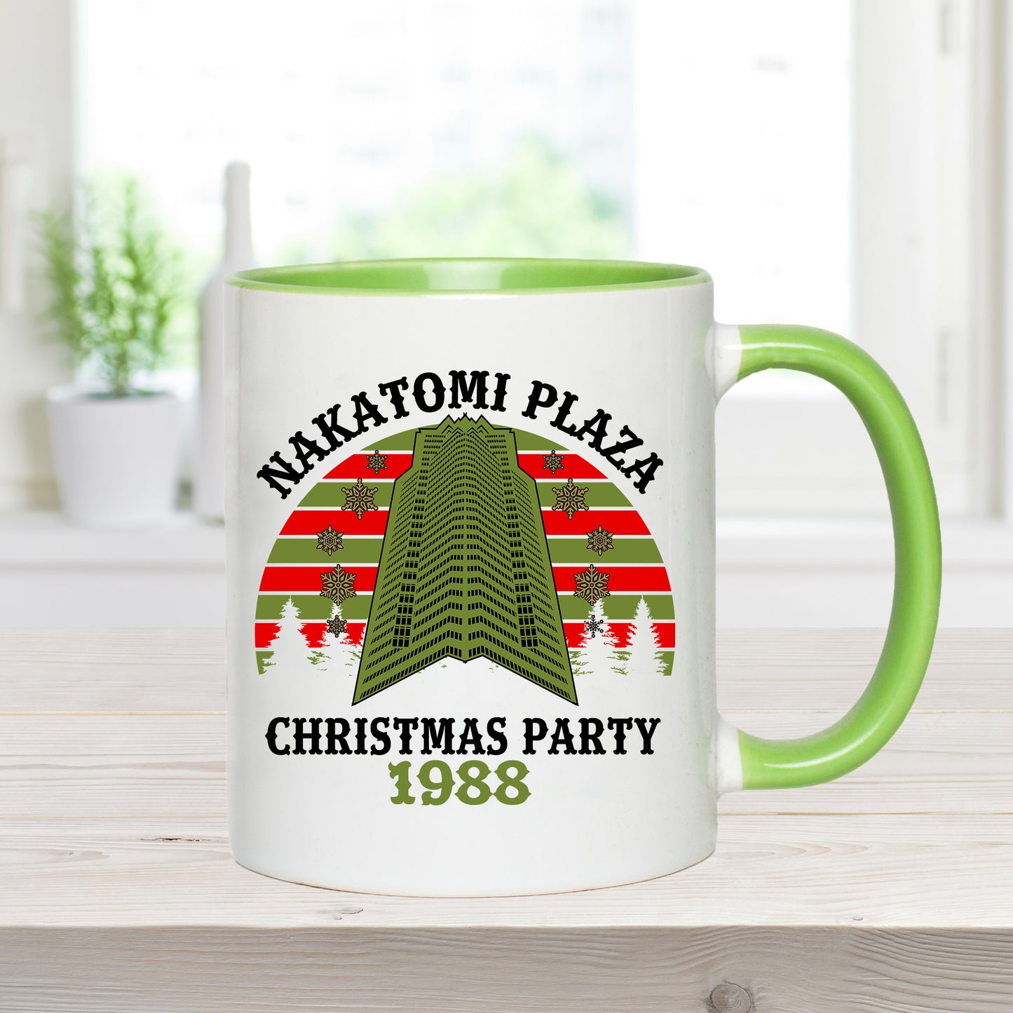 Nakatomi Die Hard Christmas Mug