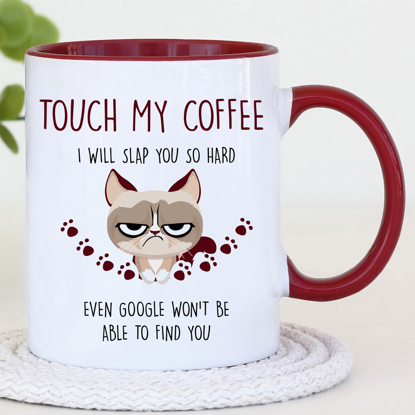 Rude gifts | Touch my coffee Mug