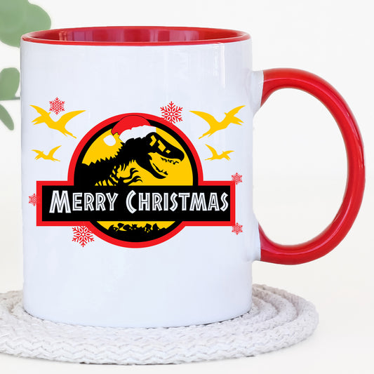 Jurassic Christmas Mug