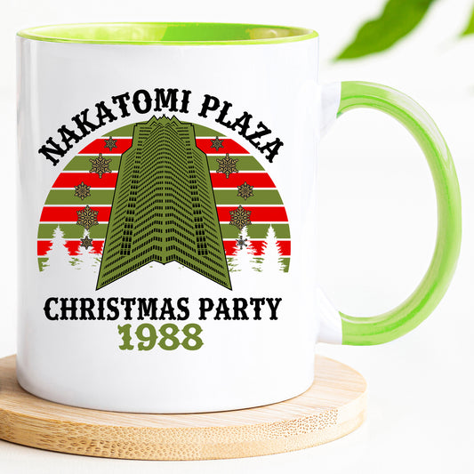 Nakatomi Die Hard Christmas Mug