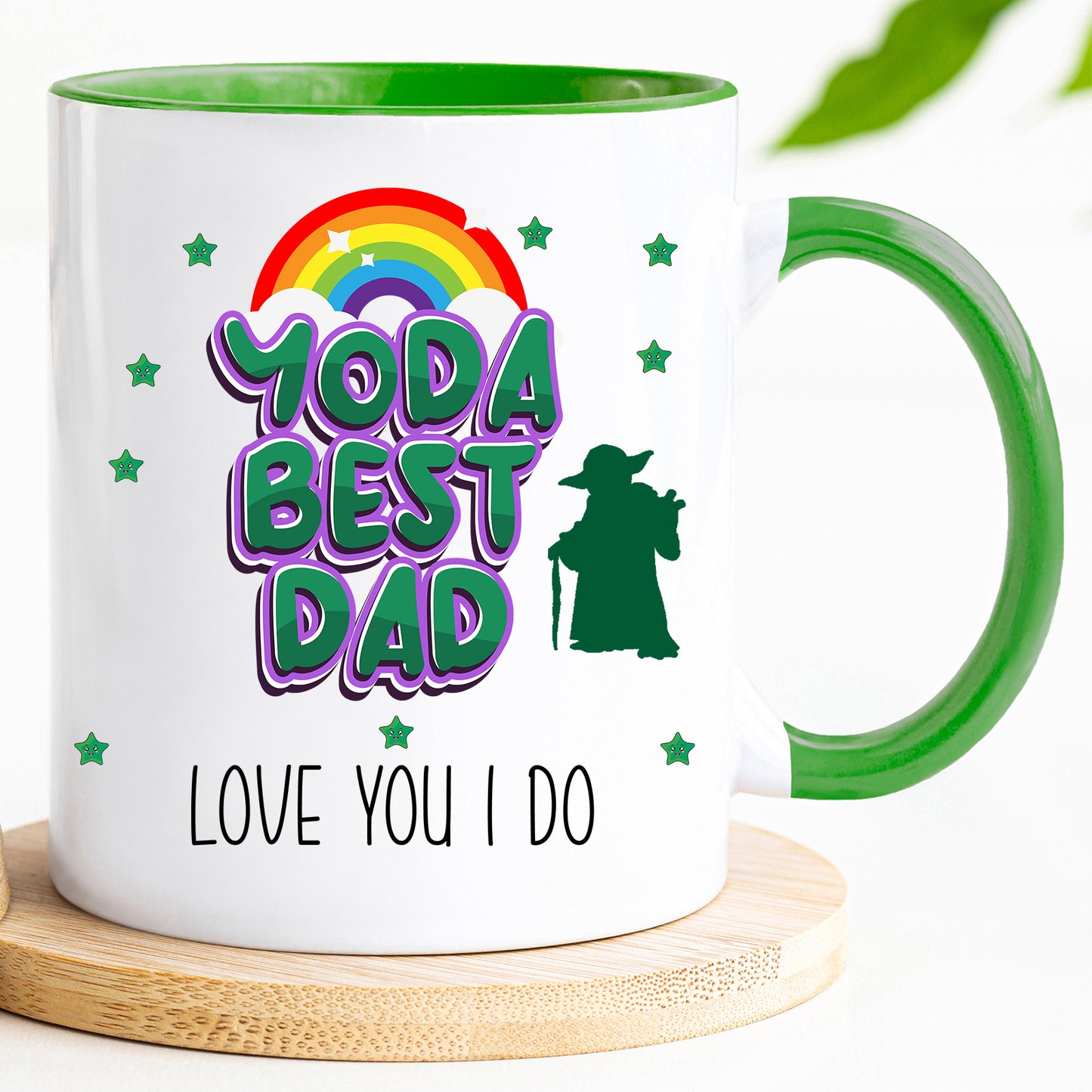 Yoda Best Dad - Novelty Dad Mug