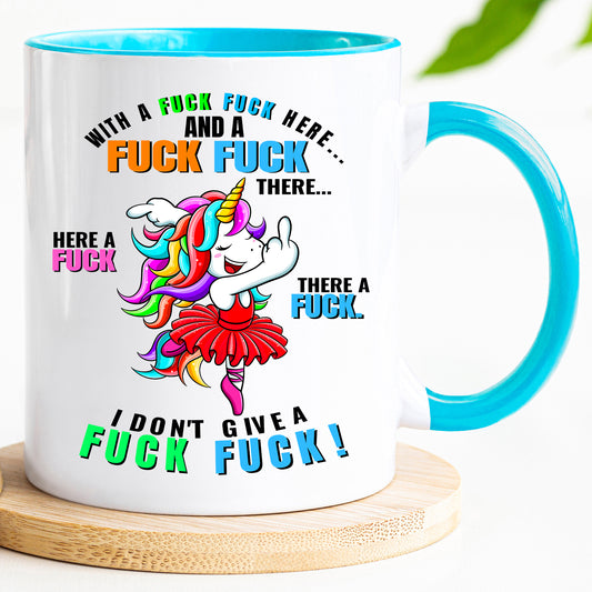 Rude Unicorn Mug