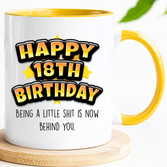 Happy 18th Birthday - Birthday Mug